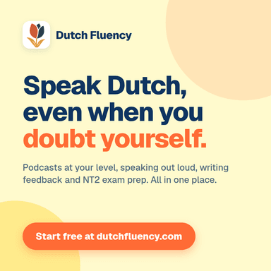 Square post image: Speak Dutch, even when you doubt yourself