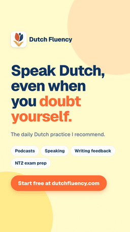 Story image: Speak Dutch, even when you doubt yourself