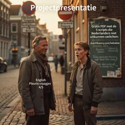 Cover art for Projectpresentatie