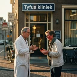Cover art for Tyfus kliniek: de huisarts die Engels doet