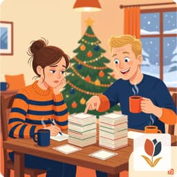 Cover art for Writing the First Christmas Cards