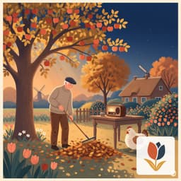 Cover art for Een buurman die zijn appelboom verzorgt