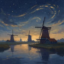 Cover art for The Windmills of Kinderdijk