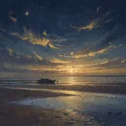 Cover art for The Wadden Sea at Sunset