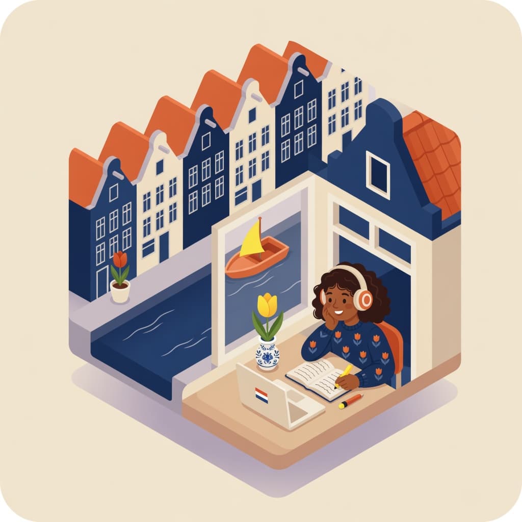 Stop memorizing Dutch verbs. Start playing