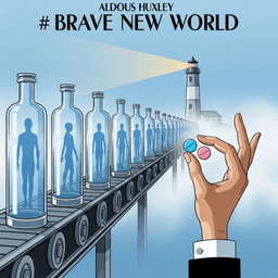 Cover art for Heerlijke Nieuwe Wereld: Geluk of Vrijheid?