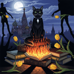 Cover art for De Duivel danst in Moskou