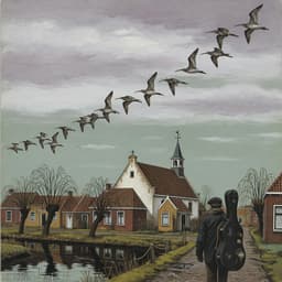 Cover art for Vrij als een vogel, gevangen door geloof