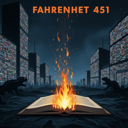 Cover art for Fahrenheit 451: De Wereld Zonder Boeken