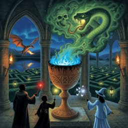 Cover art for Harry Potter en de Vuurbeker: een jaar vol gevaren (4/7)