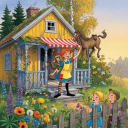 Cover art for Pippi Langkous: Het meisje dat de wereld op zijn kop zette