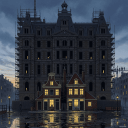 Cover art for Twee huizen, een droom: Publieke Werken