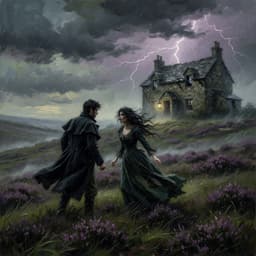 Cover art for Woeste Hoogten: liefde en wraak in de Engelse heide