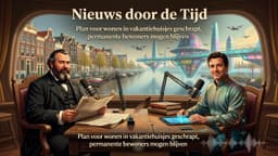 Cover art for Wonen in vakantiehuisjes: plan geschrapt