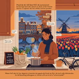 Cover art for Thuis koken en boodschappen doen in Amsterdam