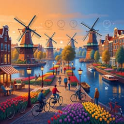 Cover art for Een dag in Amsterdam: Van ochtend tot avond