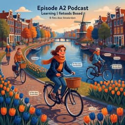 Cover art for Met de fiets door Amsterdam: file, files en fietspaden
