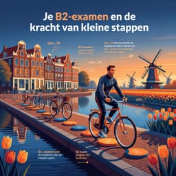 Cover art for Je B2-examen en de kracht van kleine stappen