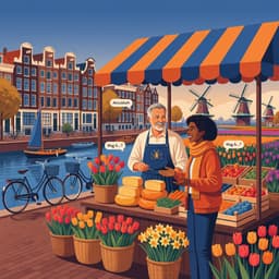 Cover art for Nederlands Oefenen op de Amsterdamse Markt