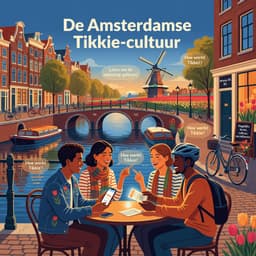 Cover art for De Amsterdamse Tikkie-cultuur