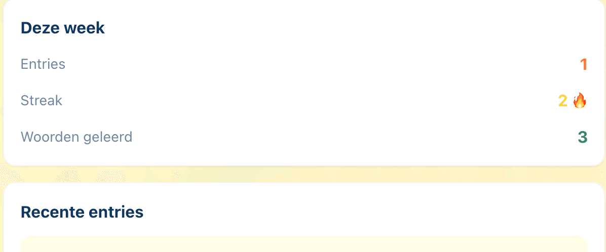 Dagboek screenshot 5