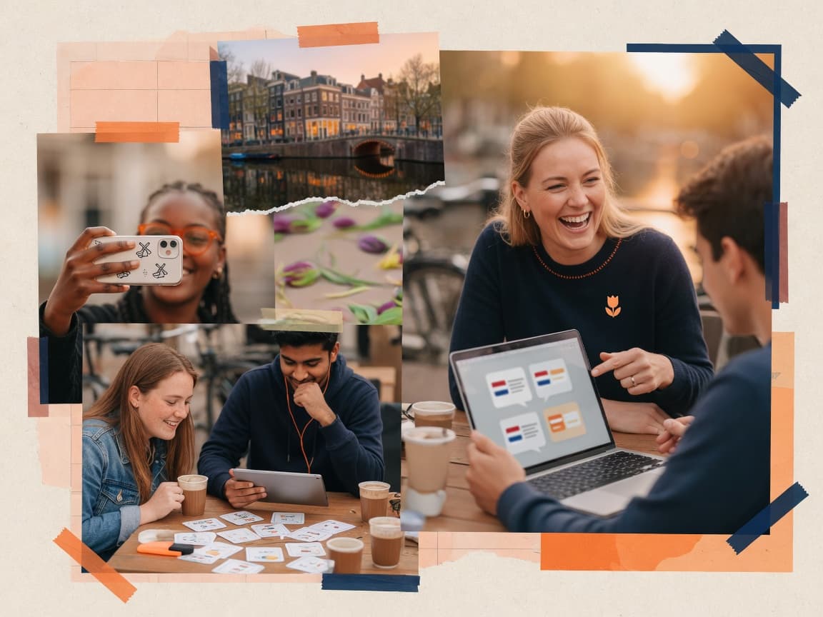 Creators and teachers sharing Dutch Fluency with their audiences