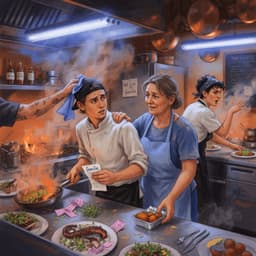 Cover art for The Bear: stress in de keuken