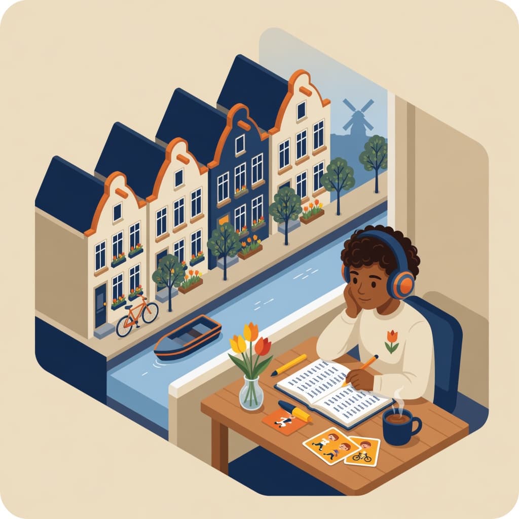 Conjugation Drills Built for A1-B1 Expats: Learn Dutch Verbs That Stick