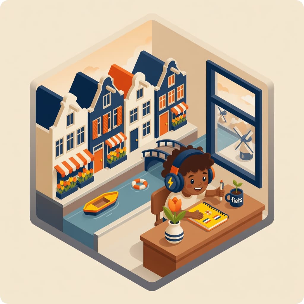 Runner Arcade: Sprint Through Dutch Vocab