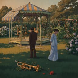 Cover art for De koperen tuin: Een jongen, een meisje en een fanfare