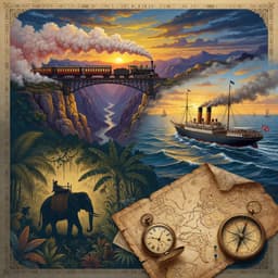 Cover art for De reis om de wereld in tachtig dagen