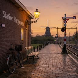 Cover art for De trein die niet kwam