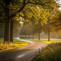 Cover art for Een schokkende gebeurtenis en een wandeling in het park