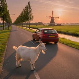 Cover art for De geit op de snelweg