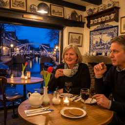 Cover art for Vera en het diner-drama in Gouda