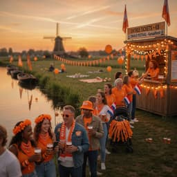 Cover art for Wachten in de rij op het festival