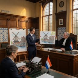 Cover art for The AI Drawing in Court