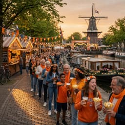 Cover art for Wachten in de rij op het festival