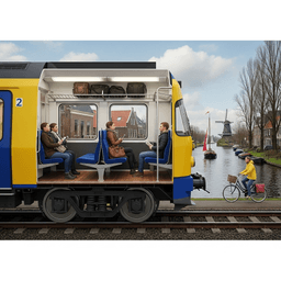 Cover art for Een bom onder het spoor
