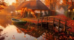 Cover art for Giethoorn in de herfst: Noor in de straatjes