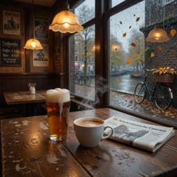 Cover art for Najaarsweer in het café