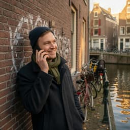 Cover art for Een man op de telefoon