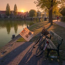 Cover art for Een tragisch nieuwsbericht in het park