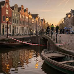 Cover art for Een schietpartij in Amsterdam