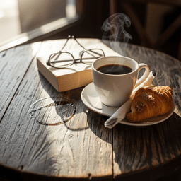 Cover art for Thema 1: Een Drukke Ochtend in het Café