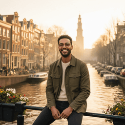 Cover art for An Algerian Tourist in Amsterdam