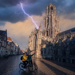 Cover art for De Dom met bliksem