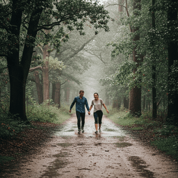 Cover art for Verdwaald in de Regen