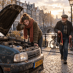 Cover art for De auto die niet wilde starten