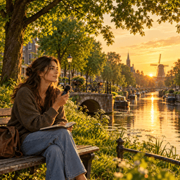Cover art for Een correspondent in het park